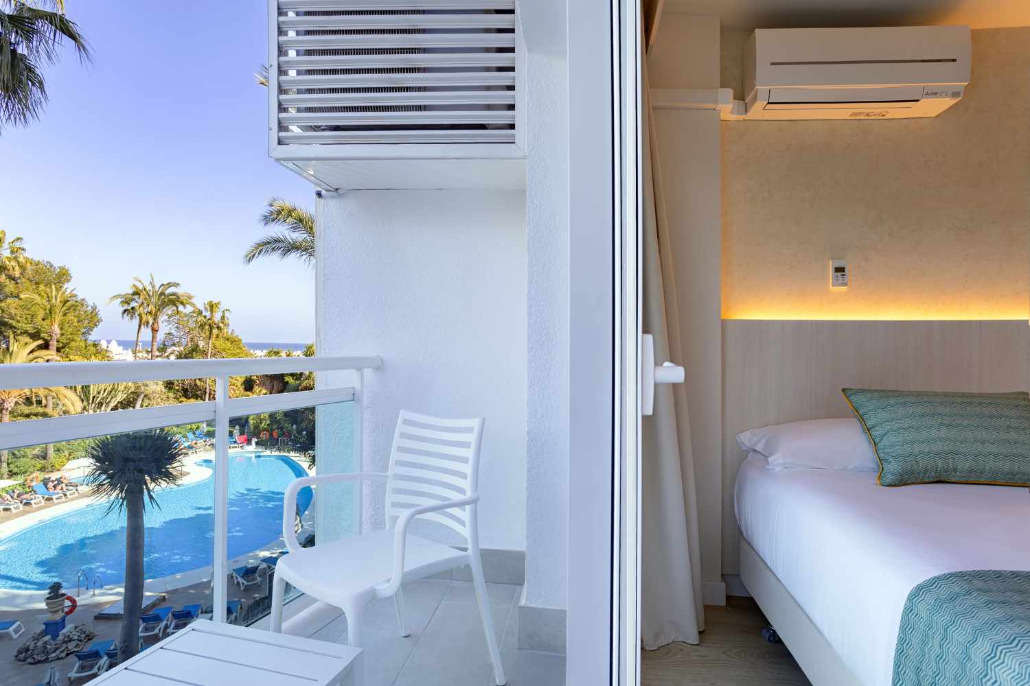 Palmasol – Balkon met zwembadzicht, Benalmadena