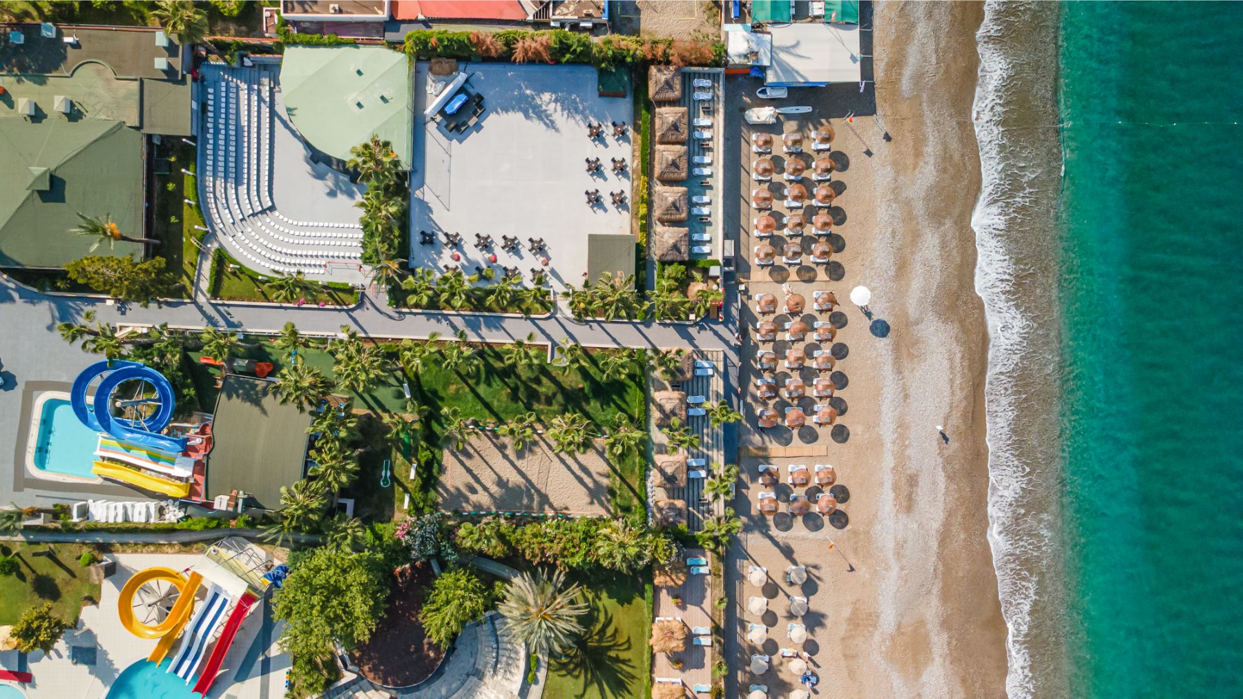 Holiday Park Resort – Strand van boven, Okurcalar