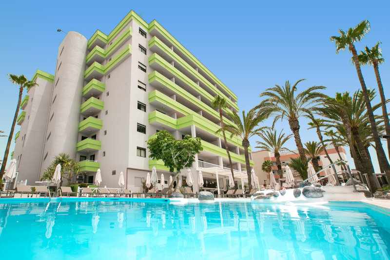 Hotel LIVVO Anamar Suites – Zwembad met palmen, Playa del Ingles