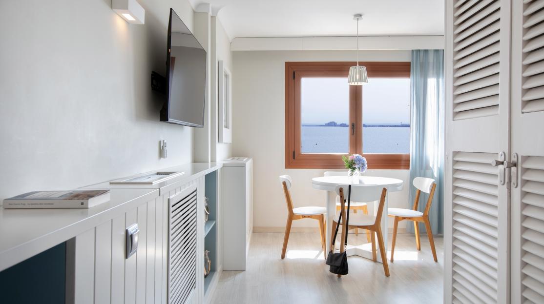 Prestige Hotel Mar y Sol Elit – Eethoek met zeezicht, Roses