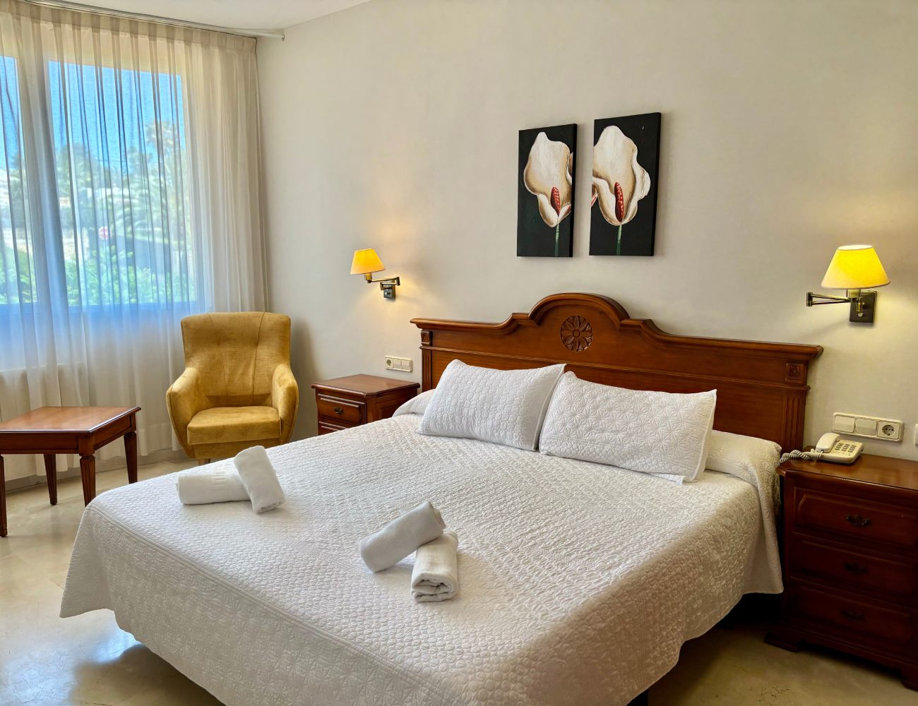 Aparthotel Pinosol – Slaapkamer, Jávea/Xàbia