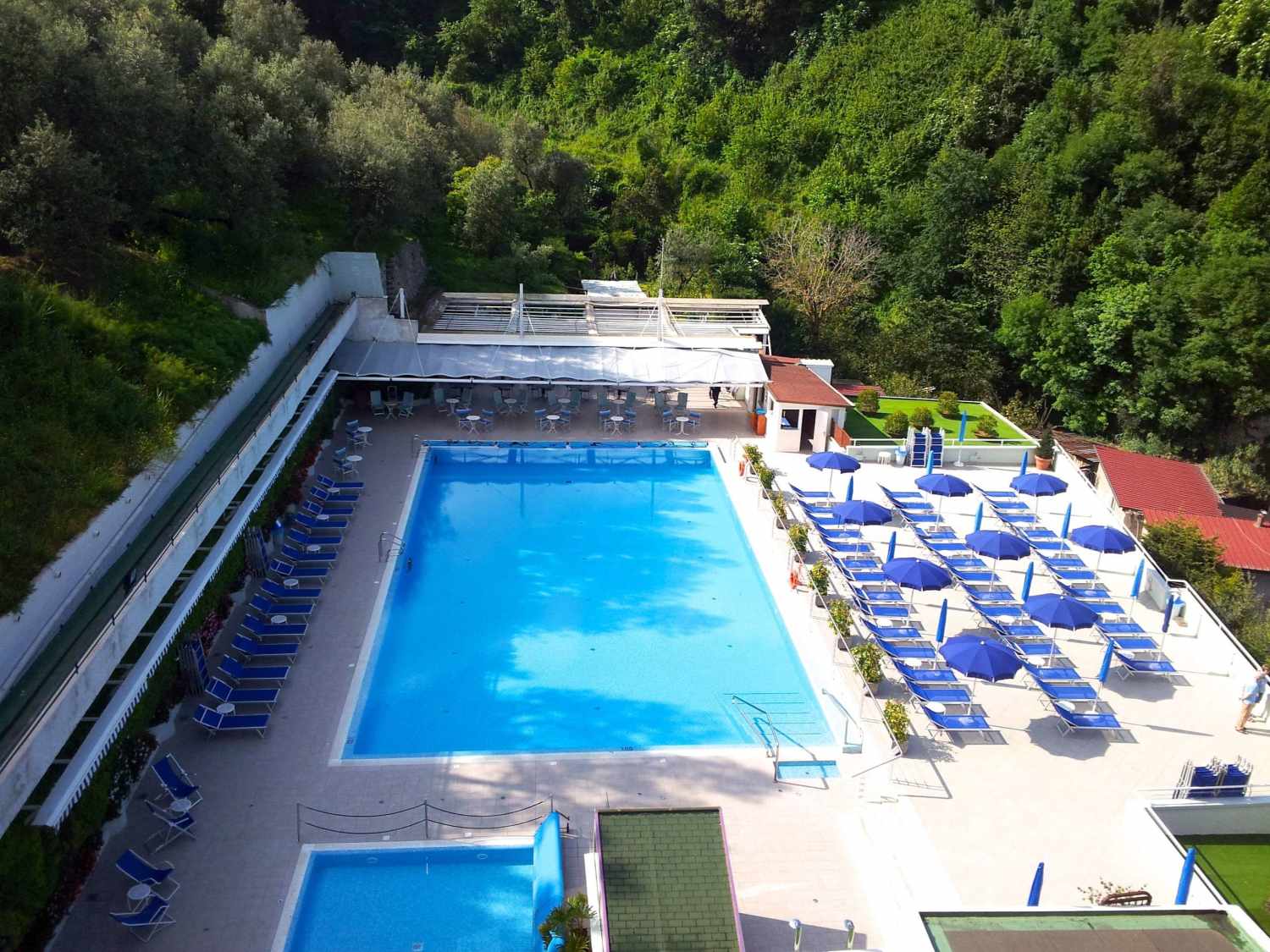 Best Western Hotel La Solara – Zwembad van boven, Sorrent, Napels