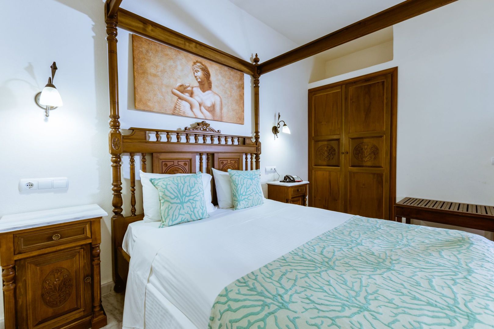 Anais Collection Hotels & Suites – Slaapkamer, Chrissi Akti