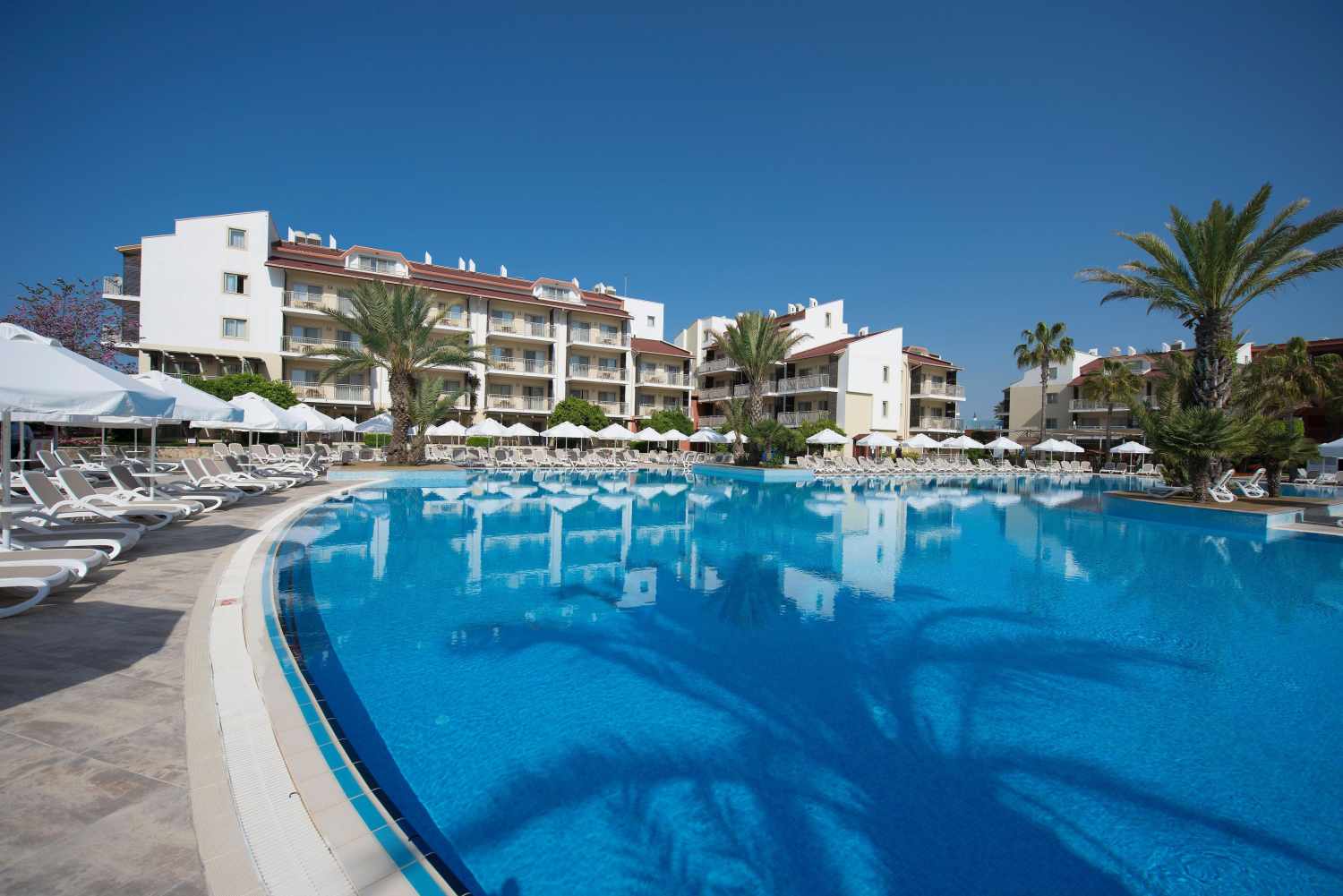 Barut B Suites – Zwembad met palmen, Side