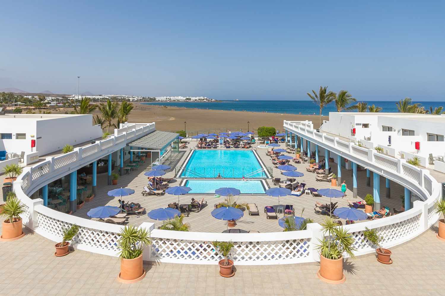 Las Costas – Zwembad aan het strand, Pocillos