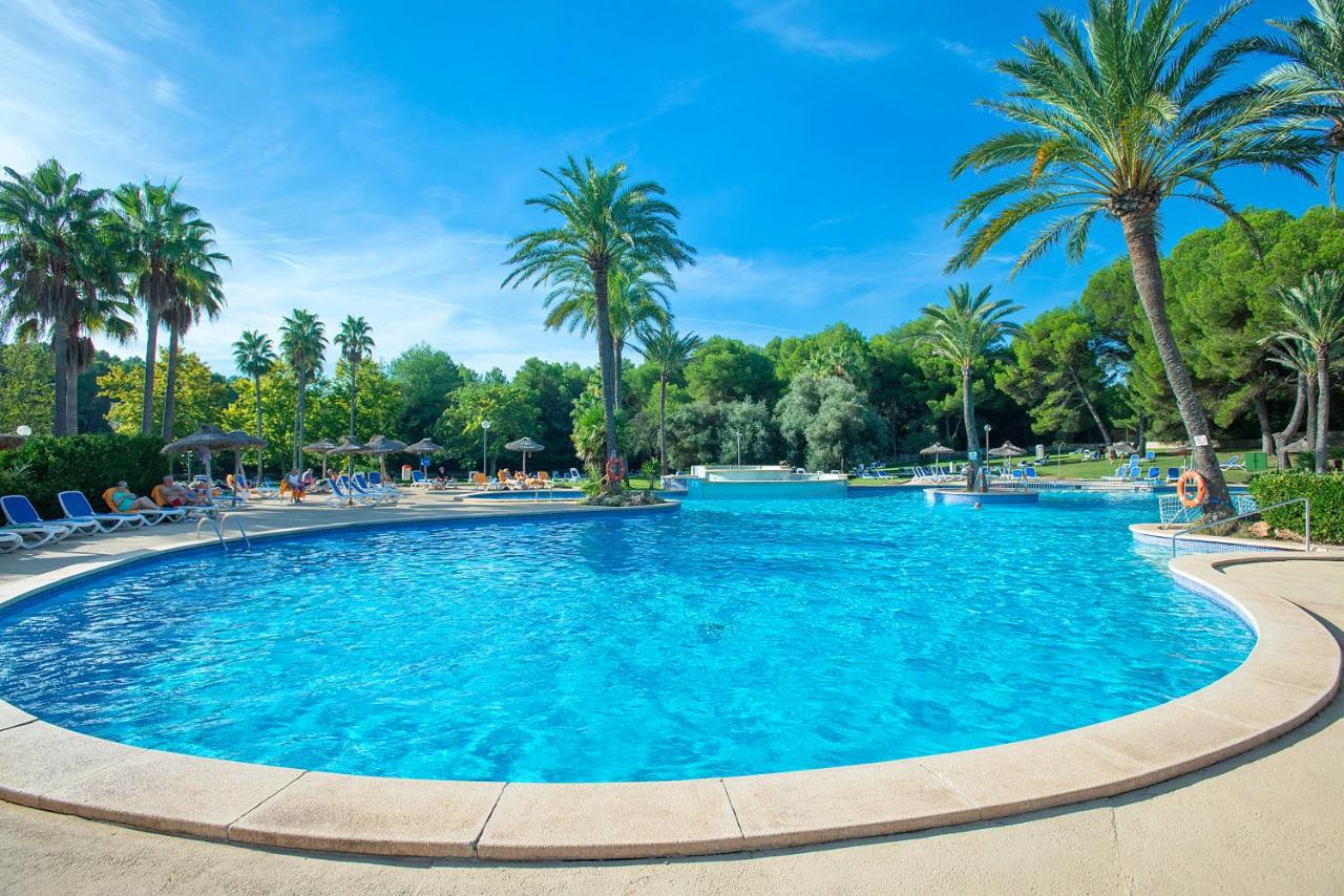 Hotel Exagon Park – Zwembad met ligbedden, Can Picafort