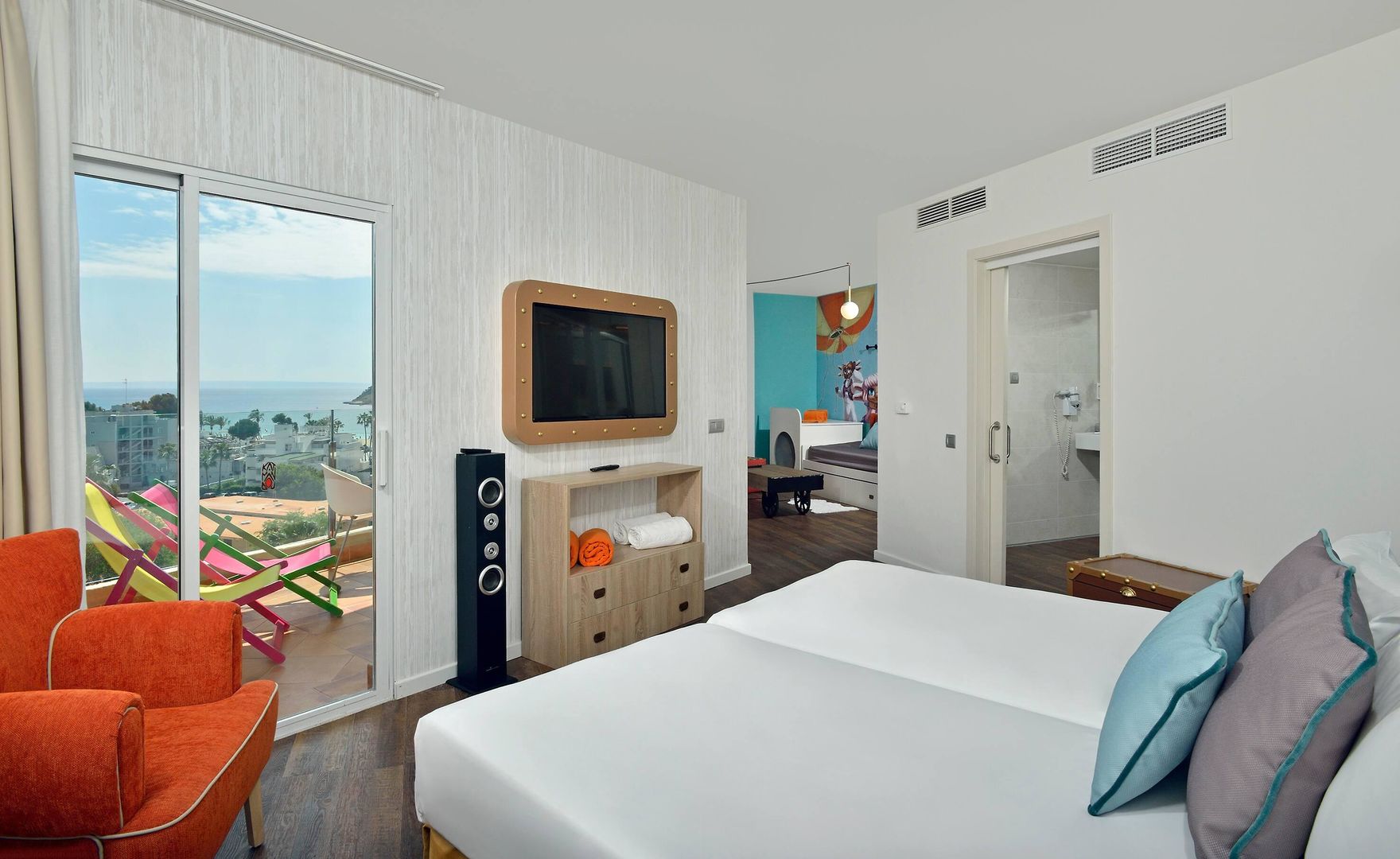 Sol Katmandú Park & Resort – Slaapkamer, Calvia