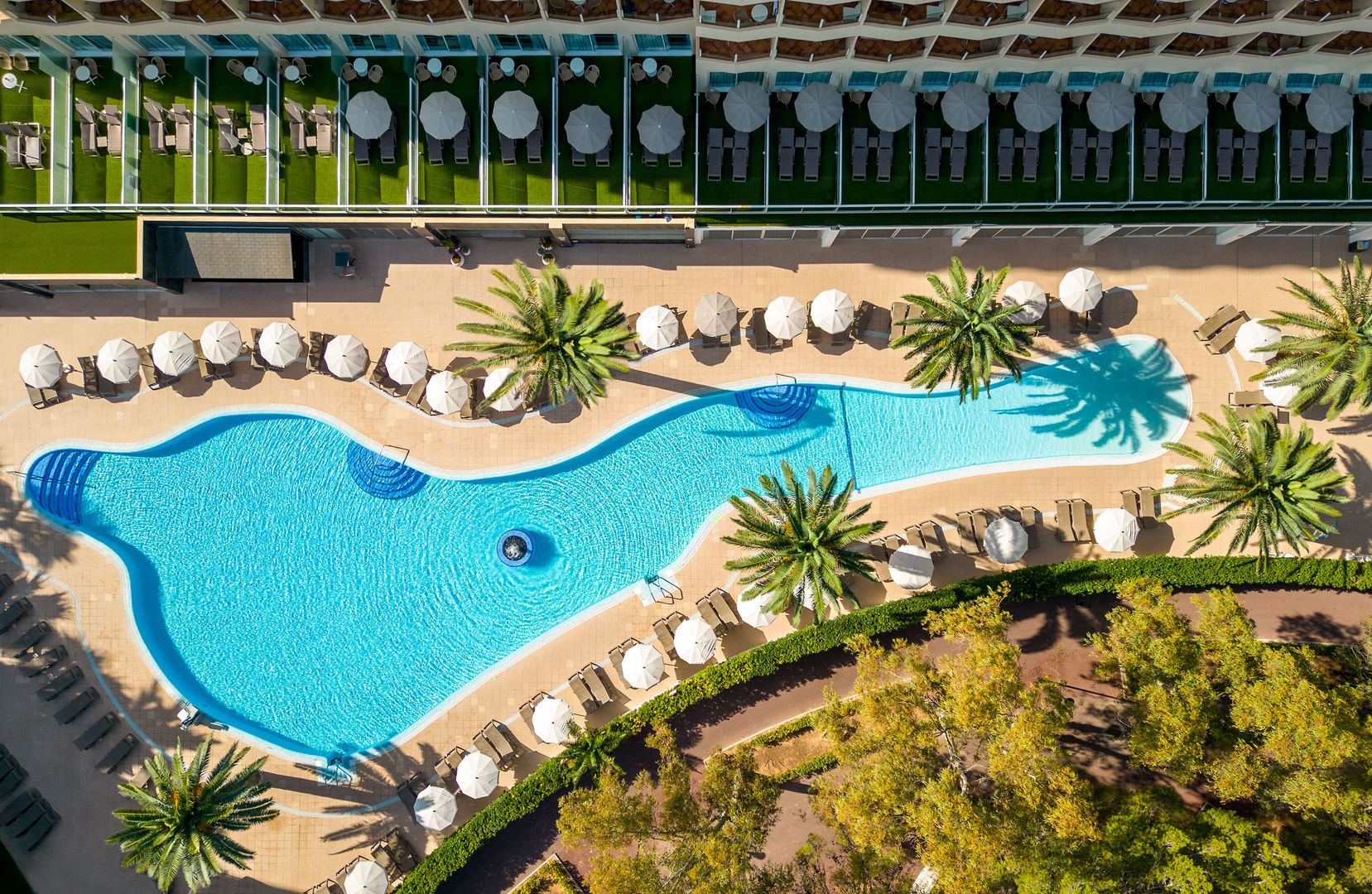 Sol Palmanova - Mallorca – Zwembad van boven, Palmanova