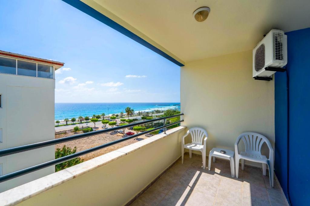 Galaxy Beach Hotel – Balkon met zeezicht, Alanya