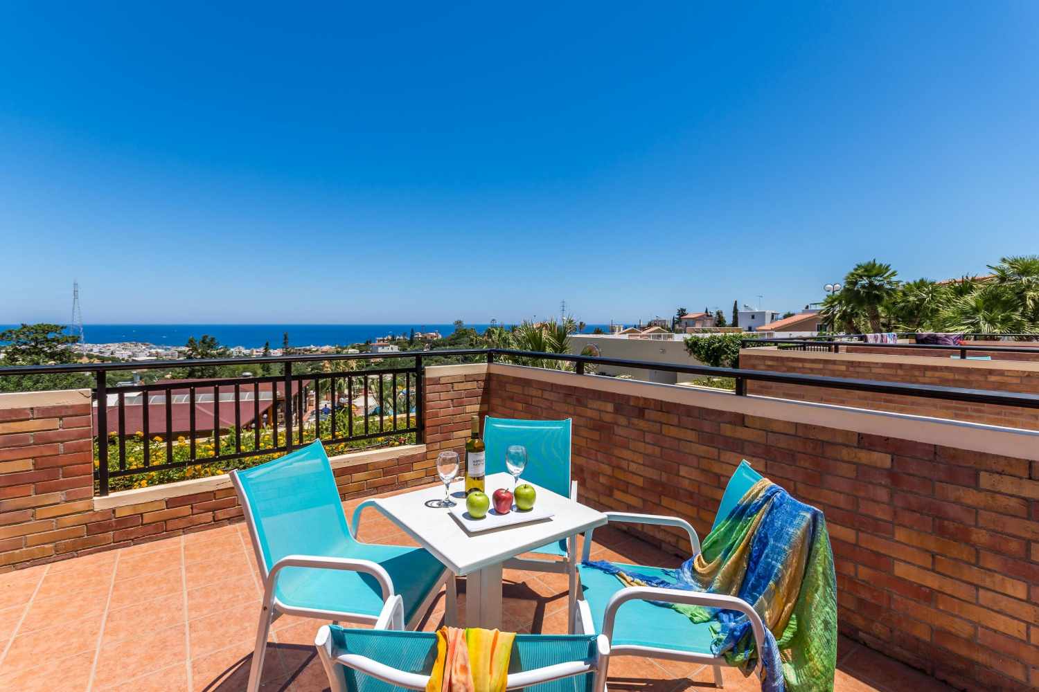 Asterias Village Resort – Balkon met uitzicht, Koutouloufari