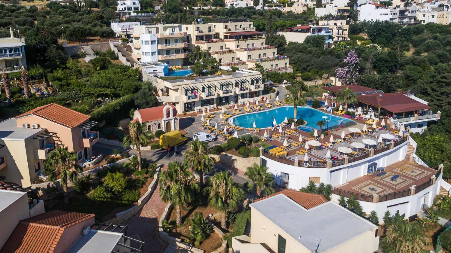 Asterias Village Resort – Resort van boven, Koutouloufari