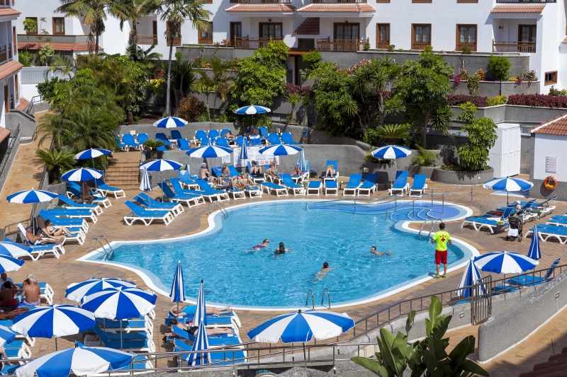 Casablanca – Zwembad met parasols, Puerto de la Cruz