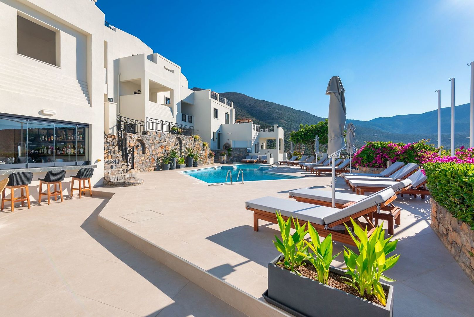 Minois Boutique Hotel – Zwembad bij hotel, Stalis