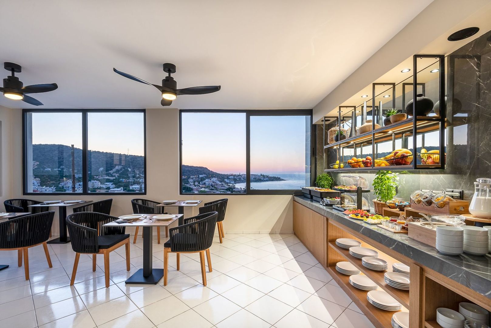 Minois Boutique Hotel – Ontbijtzaal, Stalis