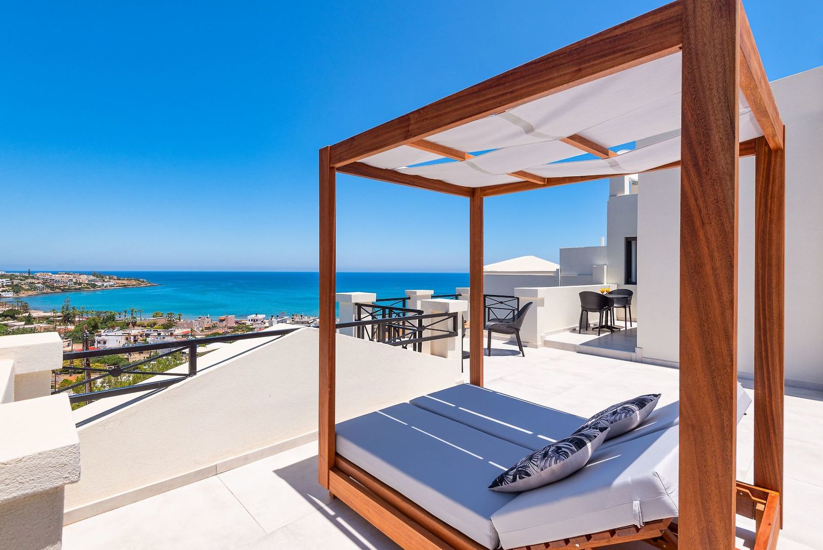Minois Boutique Hotel – Loungebed met uitzicht, Stalis
