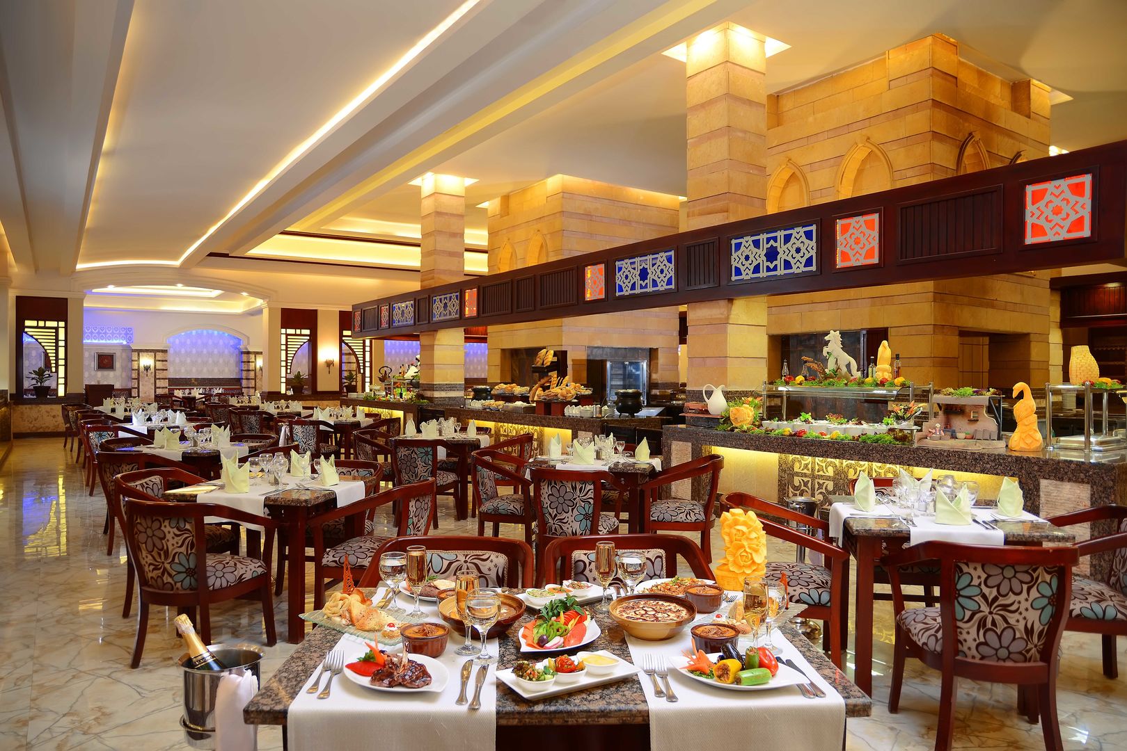 Pickalbatros Dana Beach Resort – Buffetrestaurant, Hurghada