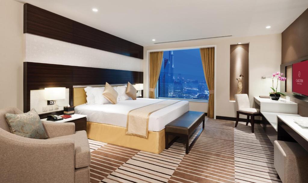 Carlton Downtown – Slaapkamer met uitzicht, Dubai