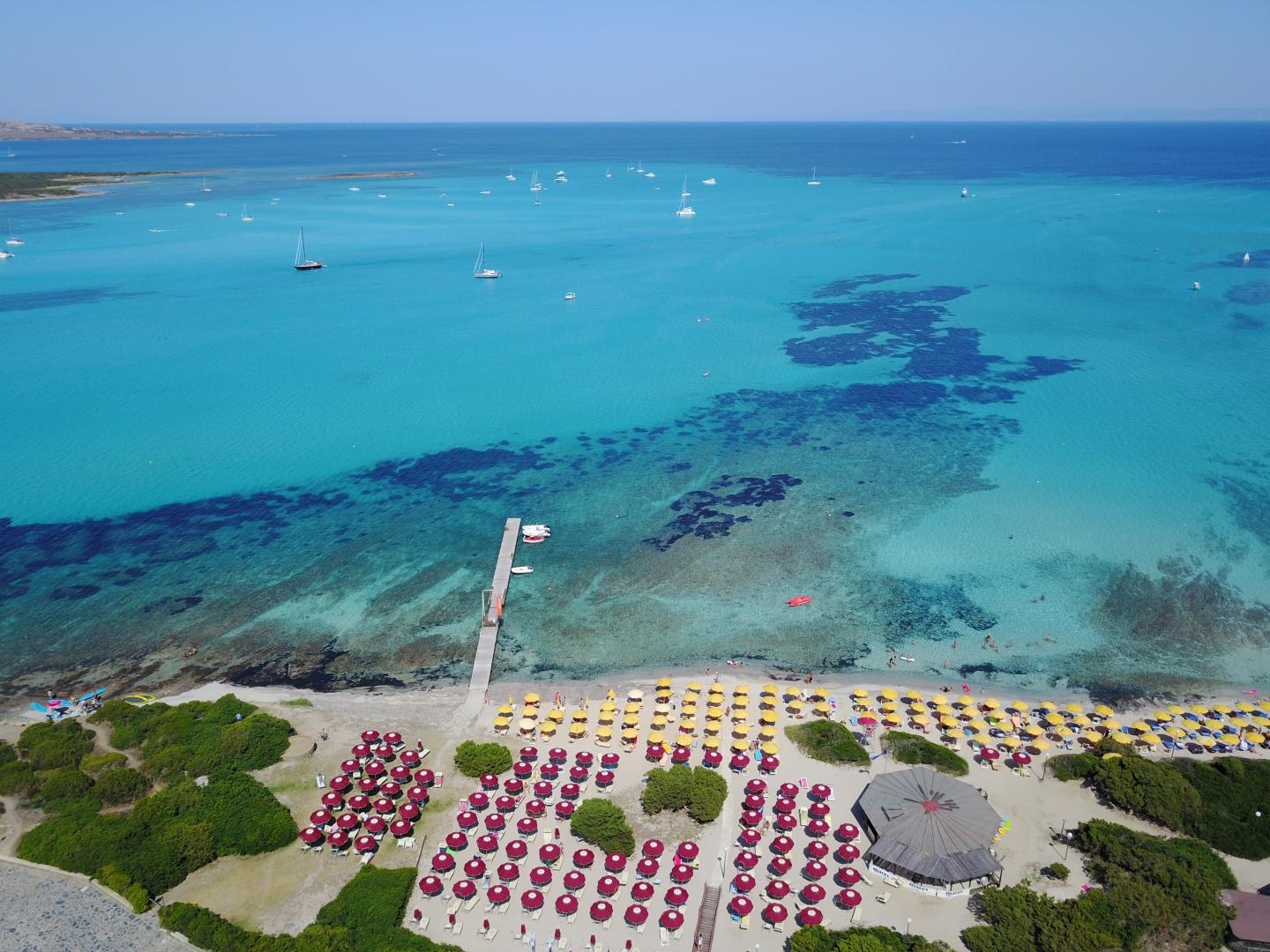 Club Esse Roccaruja – Strand van boven, Stintino