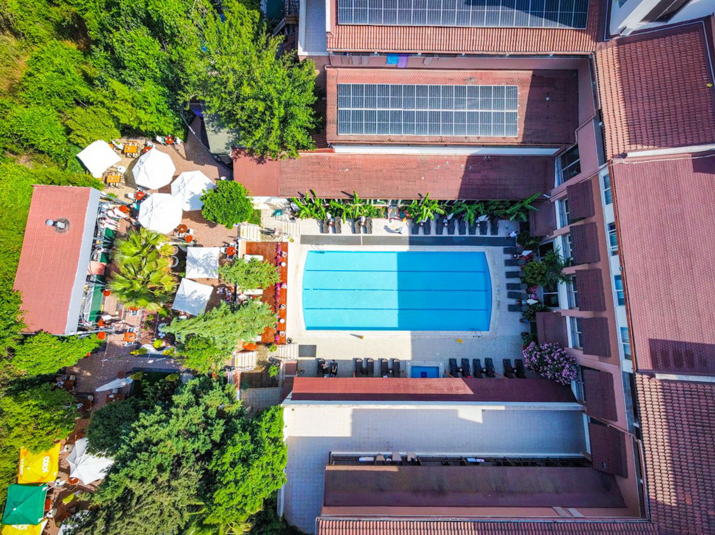 Dg Hotels Rose Resort – Zwembad vanuit de lucht, Kemer