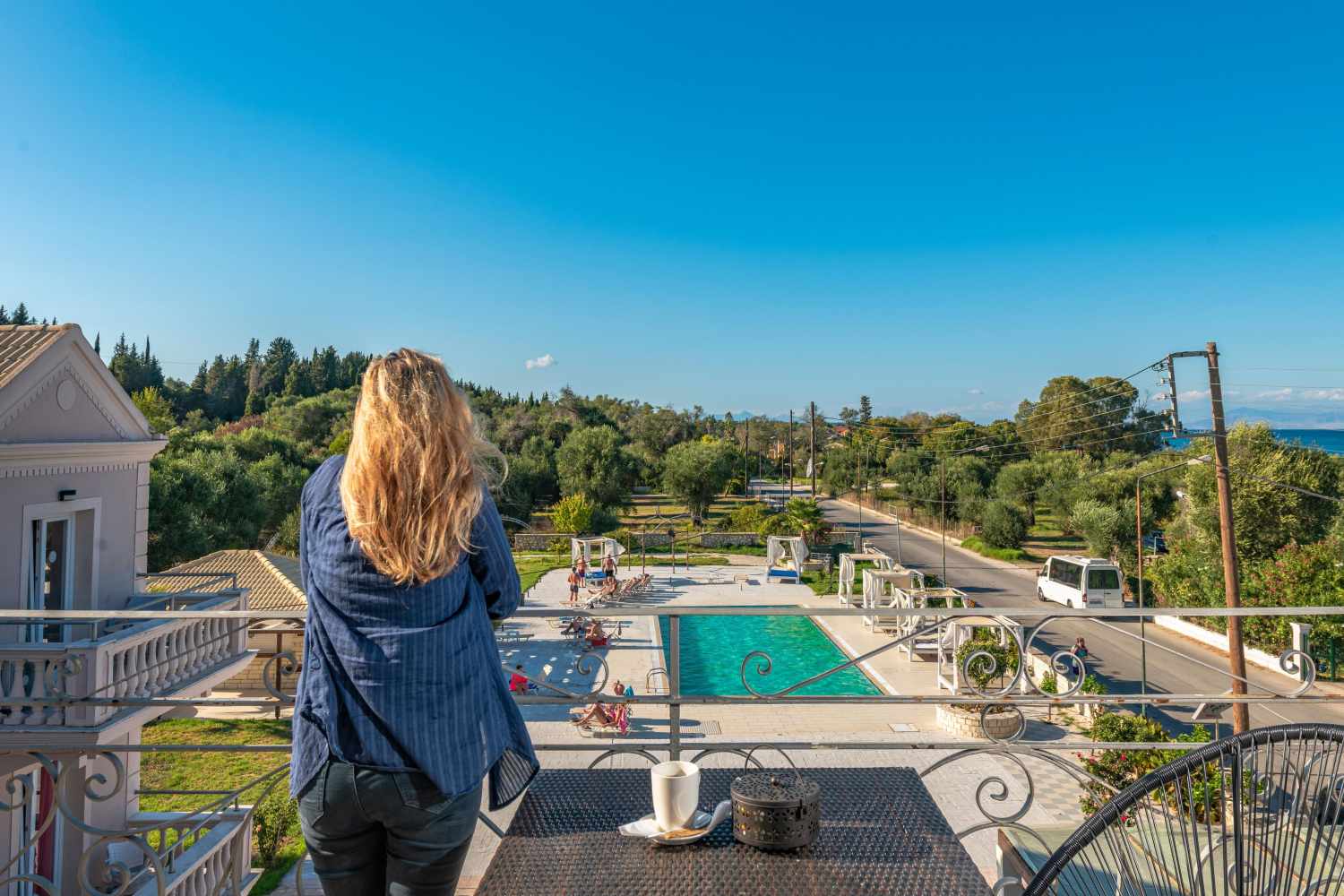 Ekati Mare Lifestyle Resort – Balkon met uitzicht, Kavos