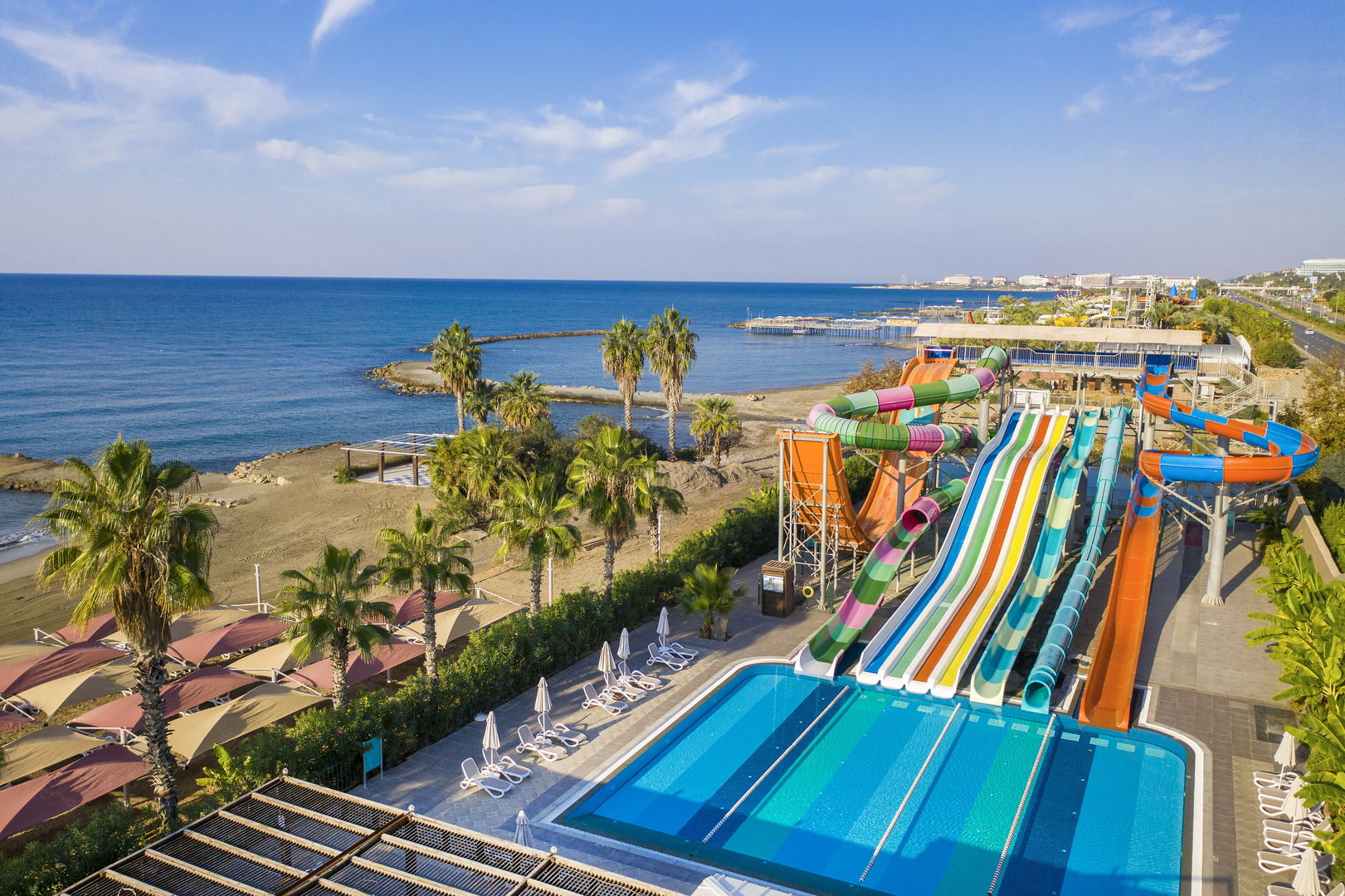 Haydarpasha Palace – Waterglijbanen aan zee, Alanya