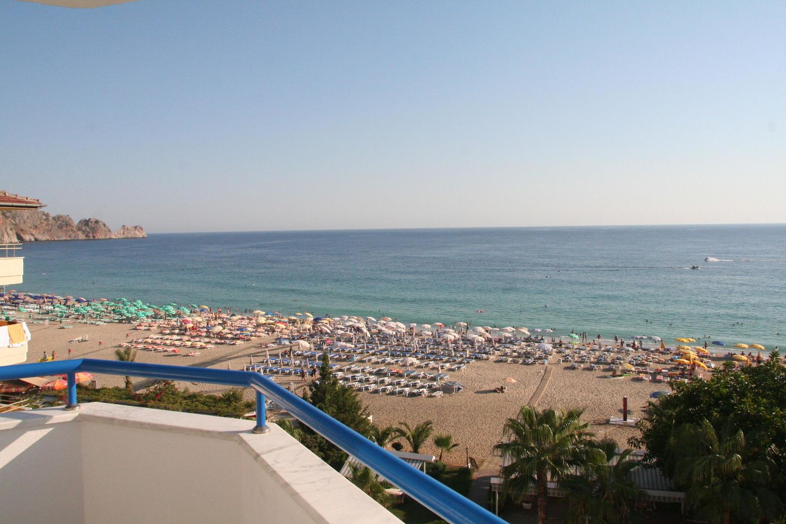 Elysee Beach Hotel – Balkon met strandzicht, Alanya