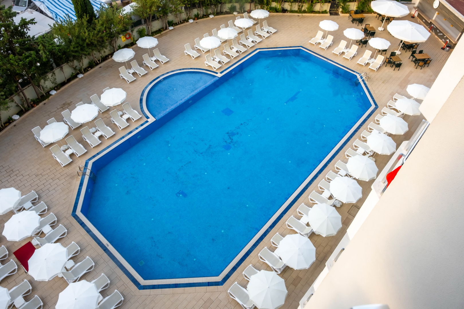 Simply Fine Hotel Alize – Zwembad vanuit de lucht, Alanya