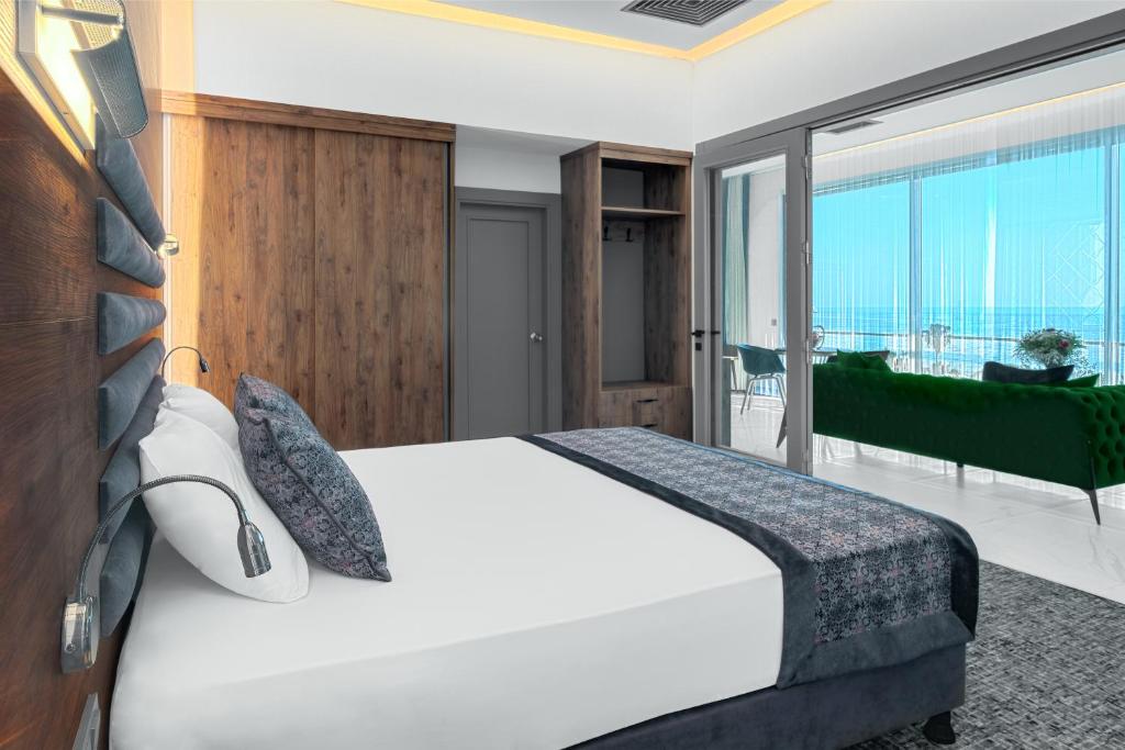 Riviera Zen Hotel – Slaapkamer met zeezicht, Alanya