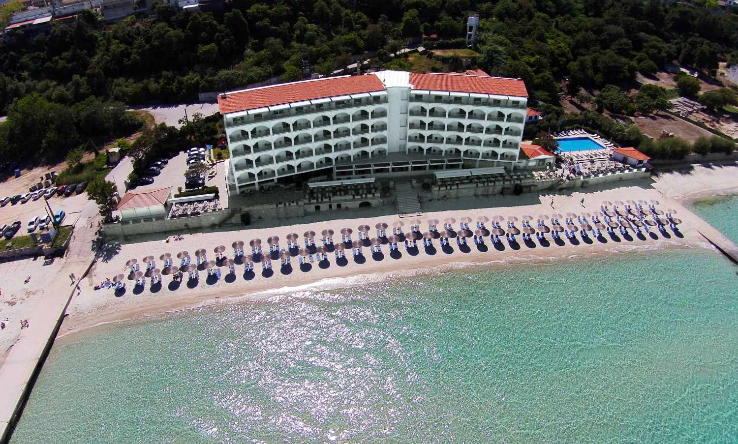 Ammon Zeus Luxury Beach Hotel – Hotel aan het strand, Kallithea