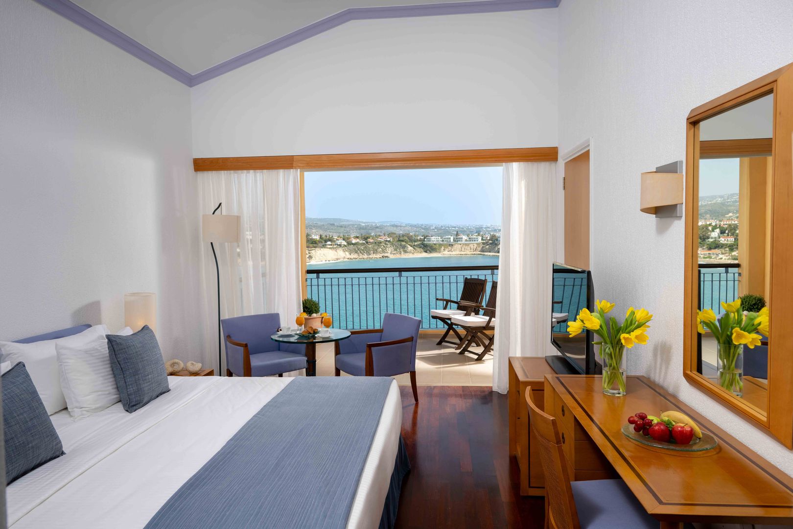 Thalassa Boutique Hotel & Spa – Kamer met uitzicht, Paphos