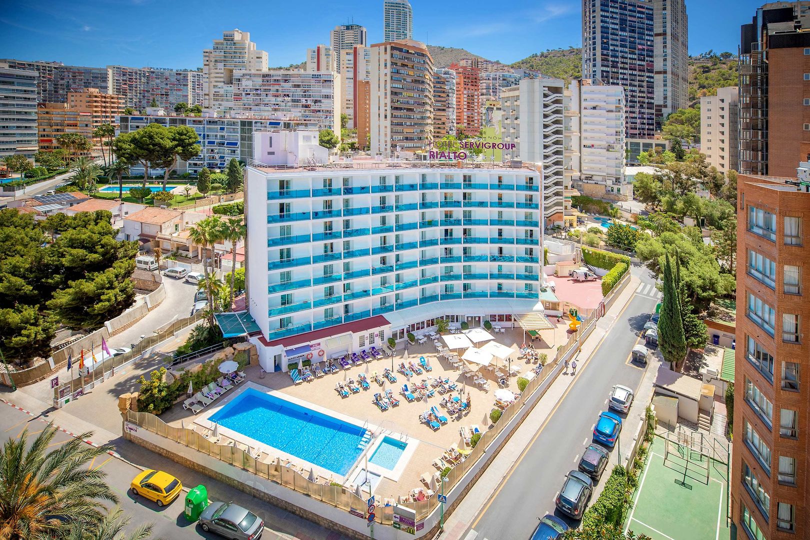 Hotel Servigroup Rialto – Luchtfoto hotel, Benidorm