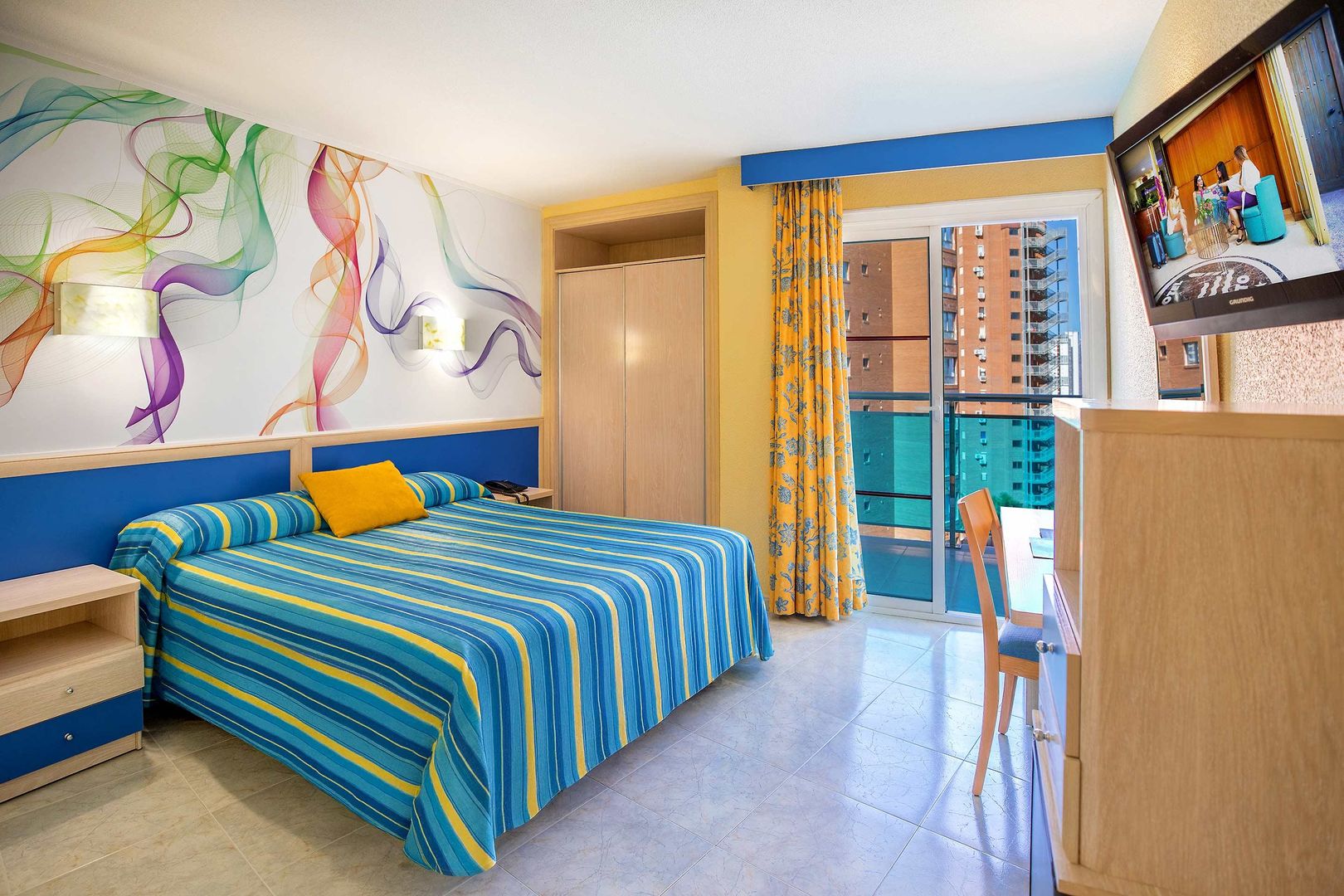 Hotel Servigroup Rialto – Slaapkamer, Benidorm