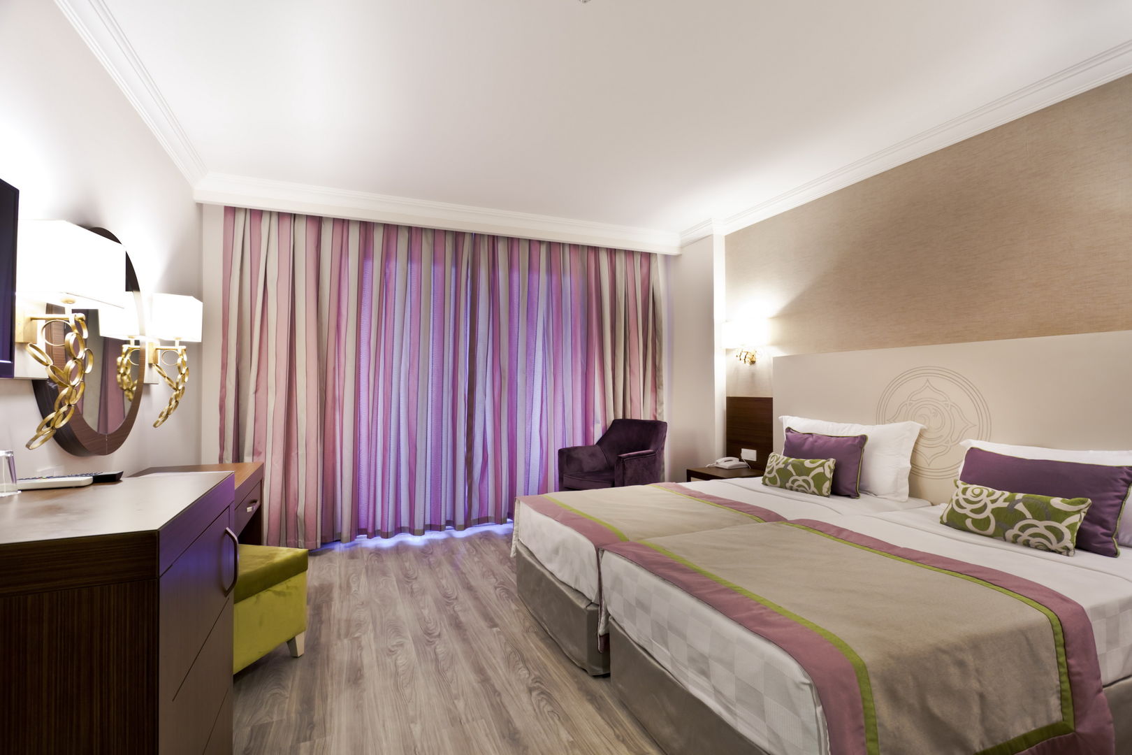 Side Alegria Hotel & Spa – Slaapkamer, Side