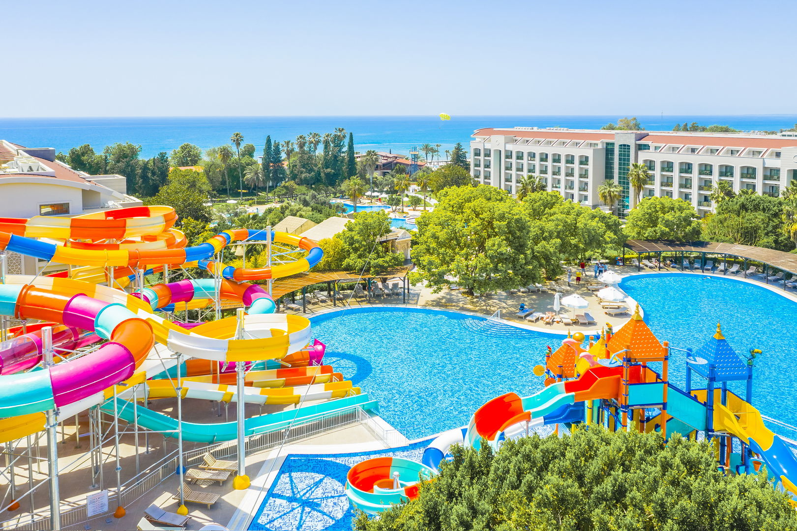 Horus Paradise Luxury Resort – Waterpark met zeezicht, Side