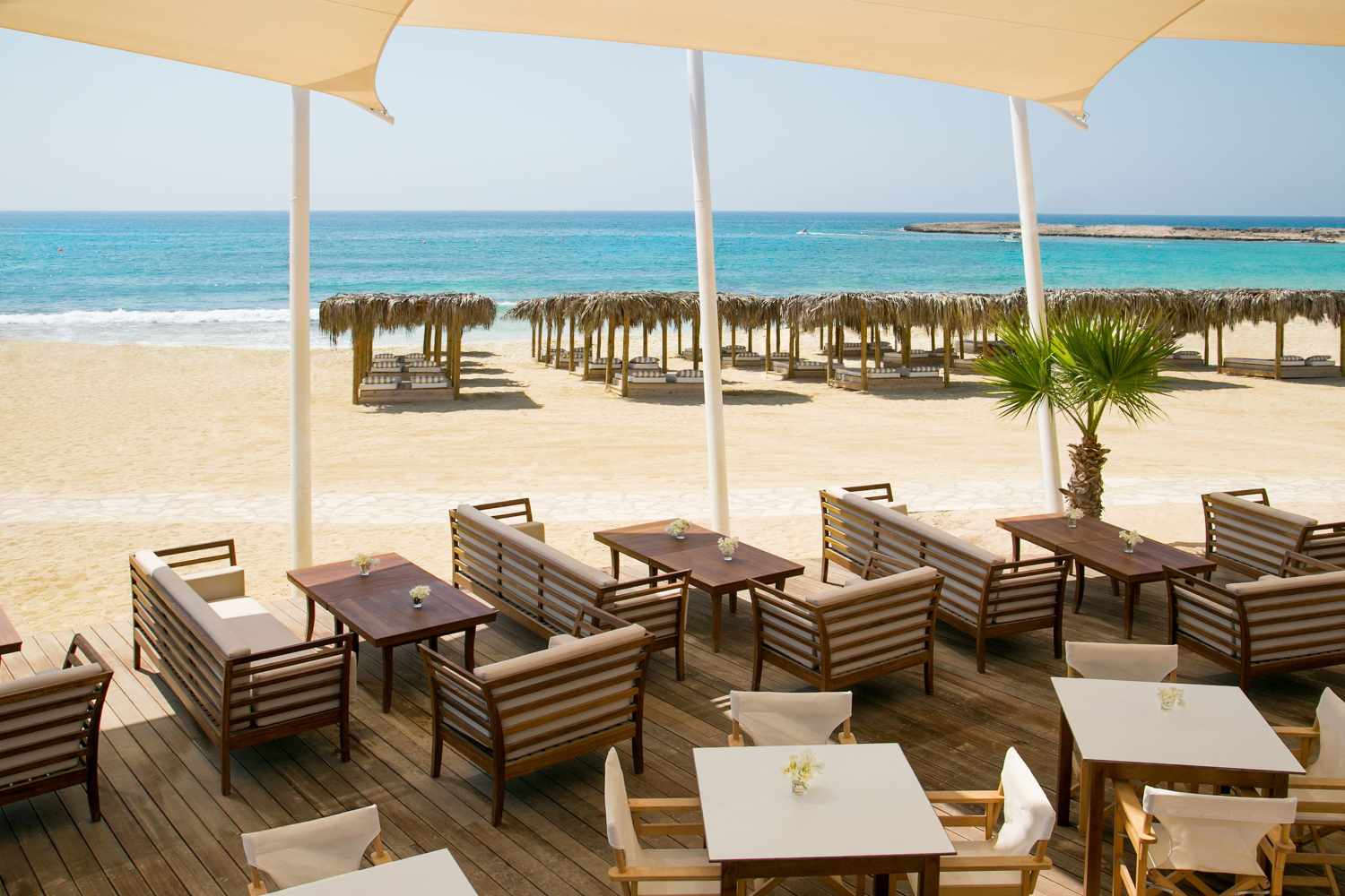 Asterias Beach Hotel – Strandterras, Ayia Napa