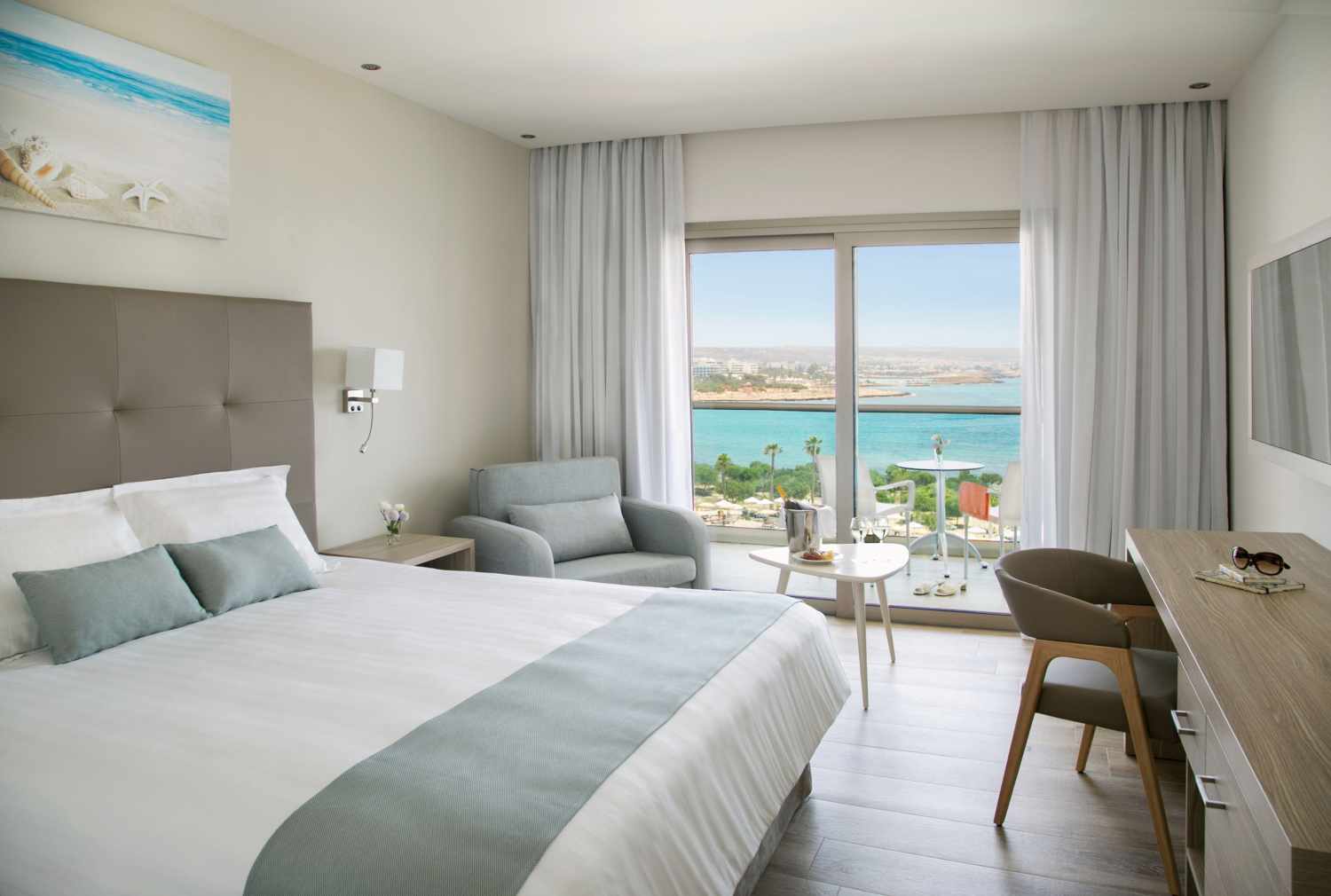 Asterias Beach Hotel – Kamer met zeezicht, Ayia Napa