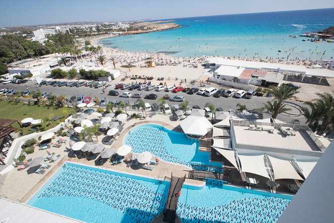 Vassos Nissi Plage Hotel – Zwembad en strand, Ayia Napa