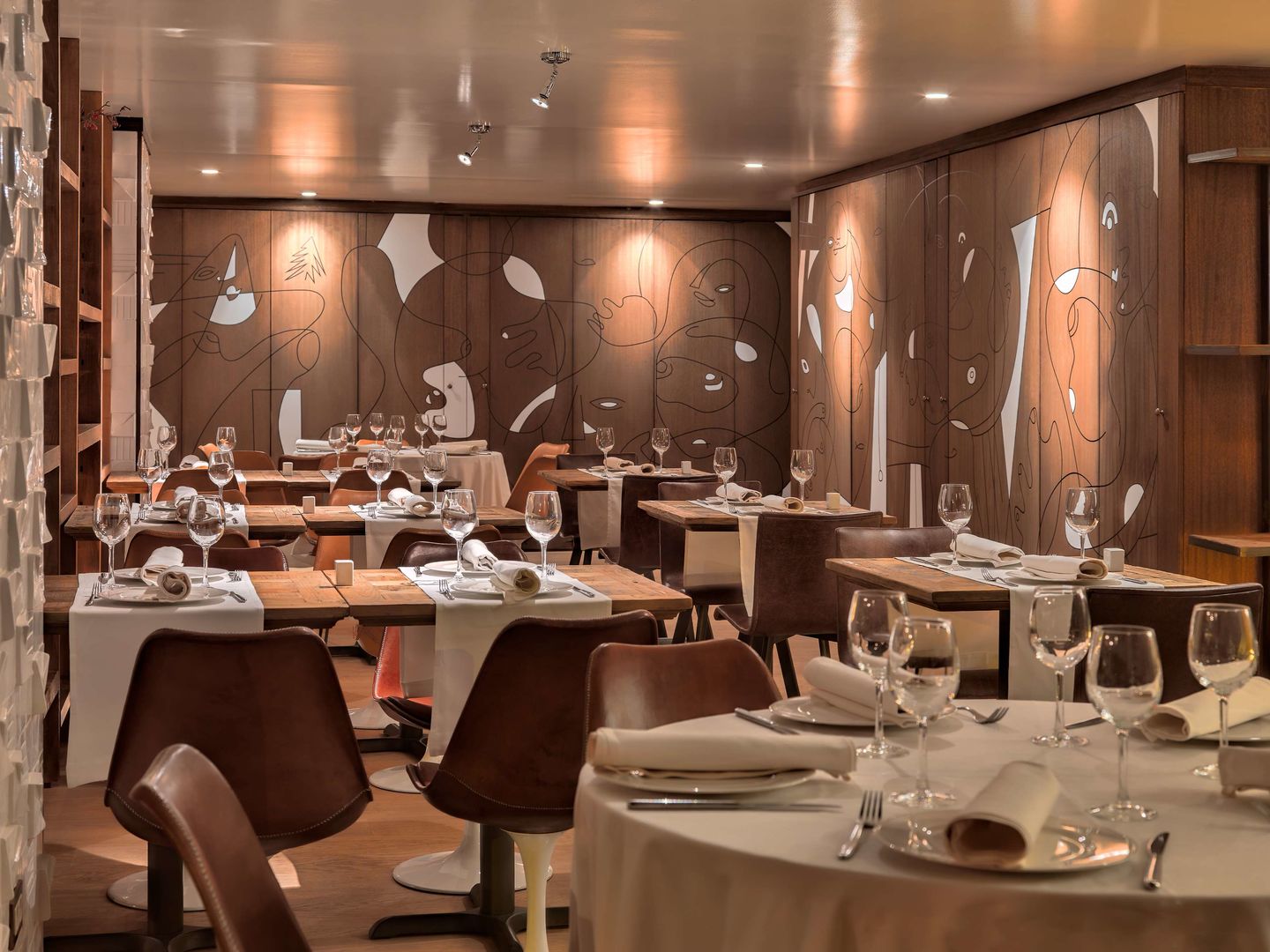 H10 Tribeca – Eetzaal, Madrid