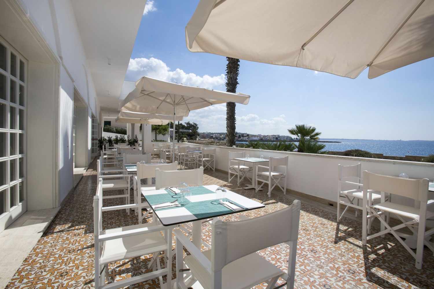 Grand Hotel Riviera – Terras met zeezicht, Santa Maria Al Bagno