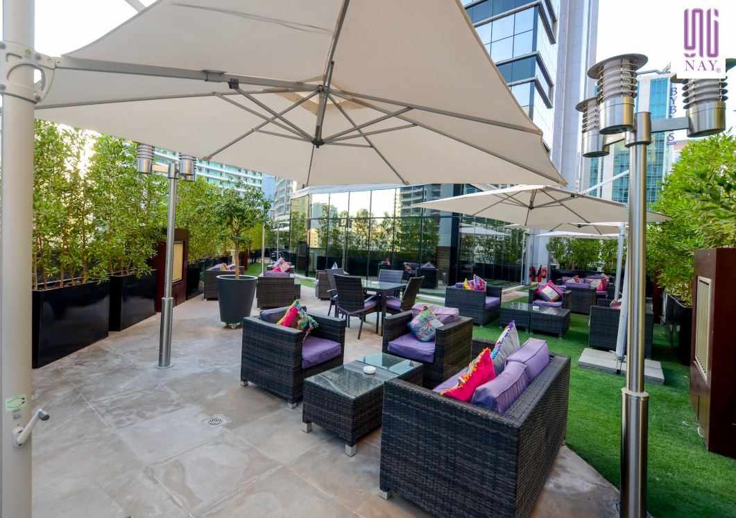 Signature 1 Hotel Barsha Heights - TECOM – Dakterras met loungeset, Dubai