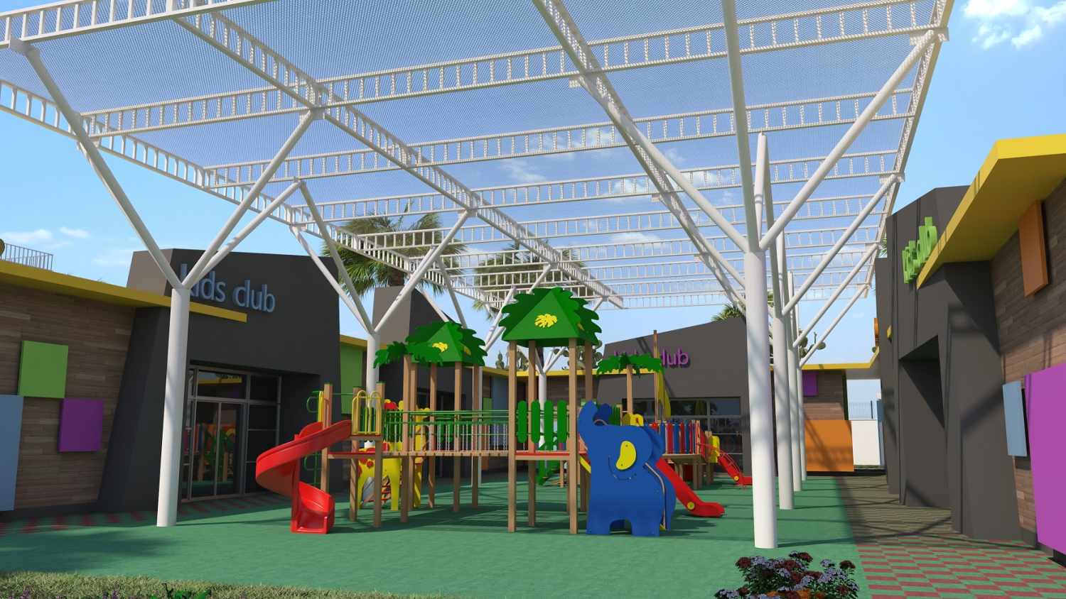 Eftalia Ocean Hotel – Kidsclub met speeltuin, Turkler