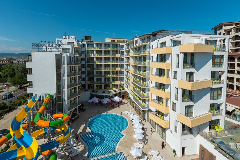 Best Western PLUS Premium Inn & Casino – Zwembad met glijbanen en hotel, Sunny beach
