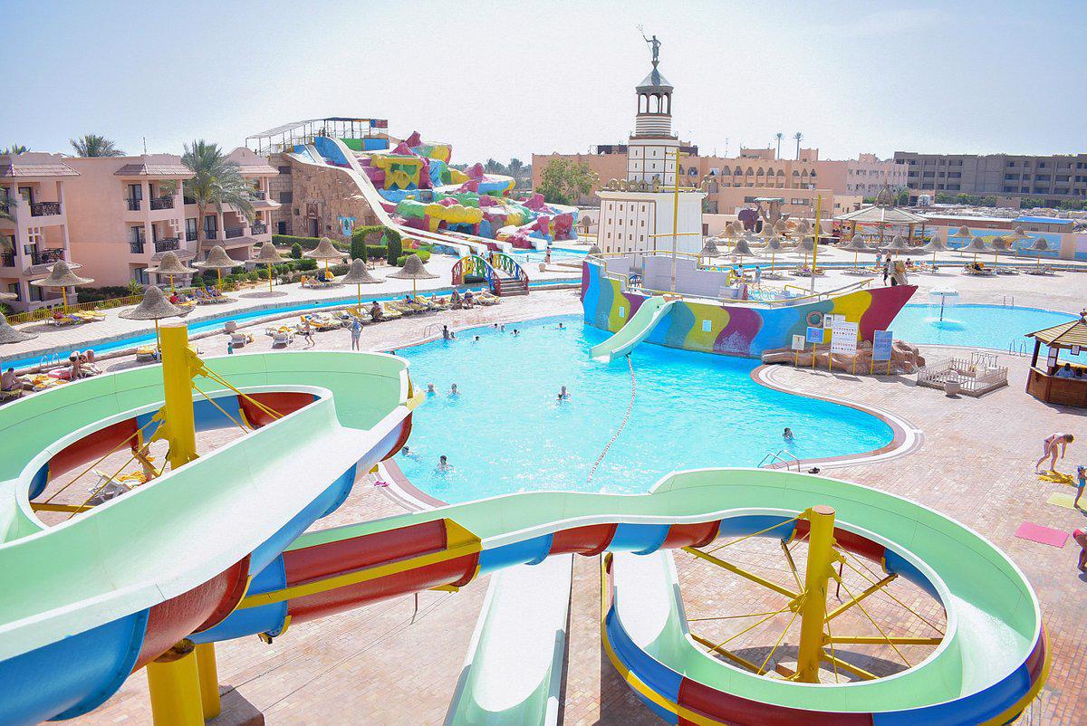 Parrotel Aqua Park Resort – Waterpark met glijbanen, Sharm el Sheikh