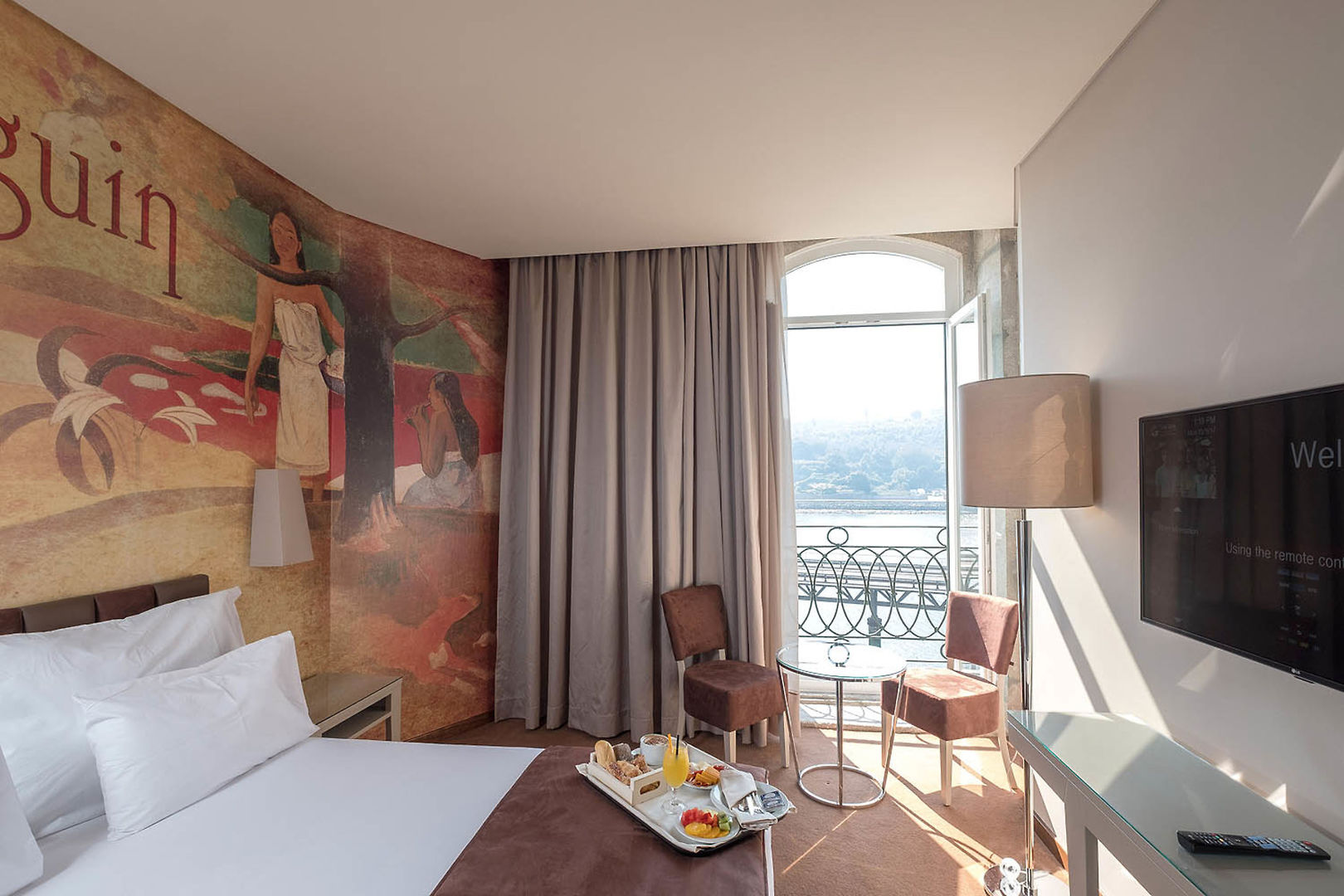 Vila Galé Porto Ribeira – Slaapkamer met uitzicht, Porto