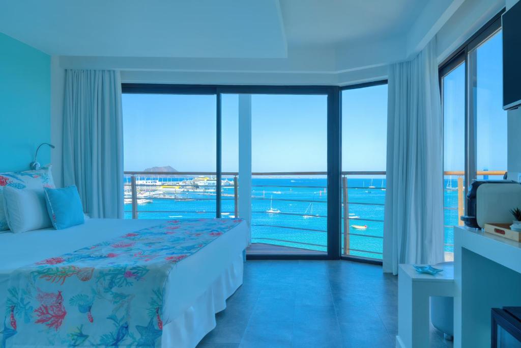 Hotel Boutique La Marquesina – Slaapkamer met zeezicht, Corralejo