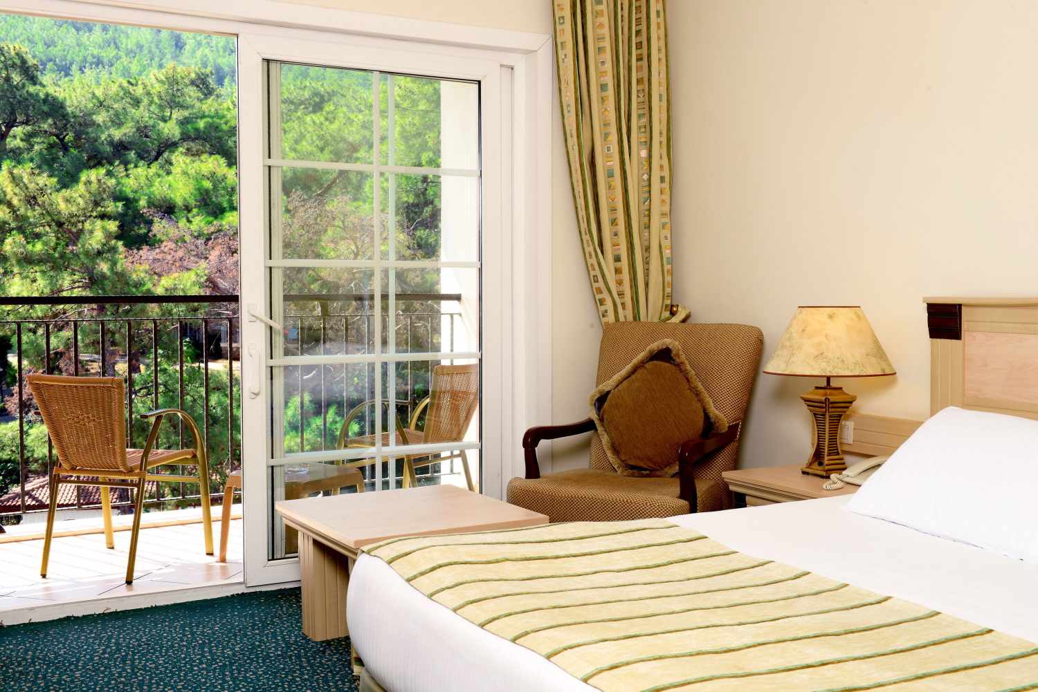 Grand Yazici Club Turban Thermal – Slaapkamer met balkon, Marmaris
