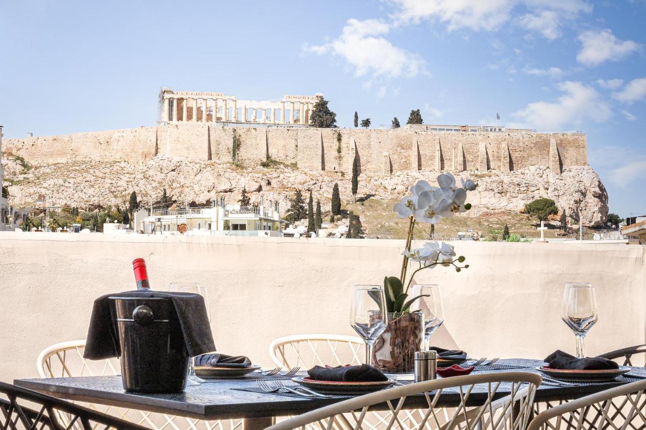 Hotel Acropolis Select – Terras met Akropolis, Athene