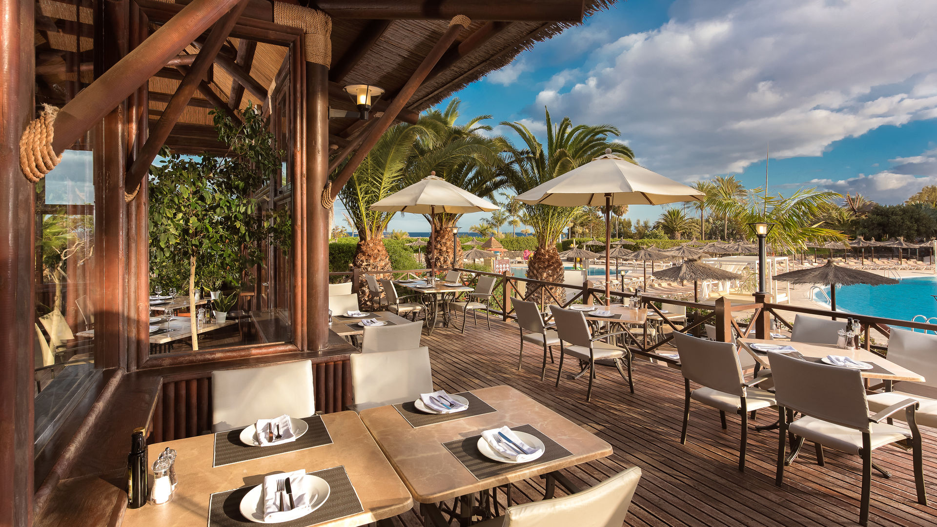 Sheraton Fuerteventura Beach, Golf & Spa Resort – Terras restaurant, Caleta de Fuste