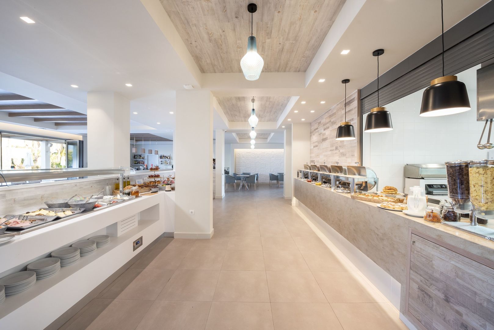 Apollon Windmill Hotel – Ontbijtbuffet, Lambi