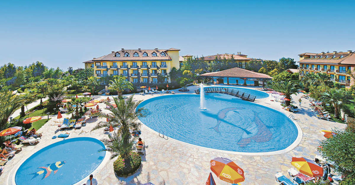Alba Resort Hotel – Zwembad met fontein, Colakli